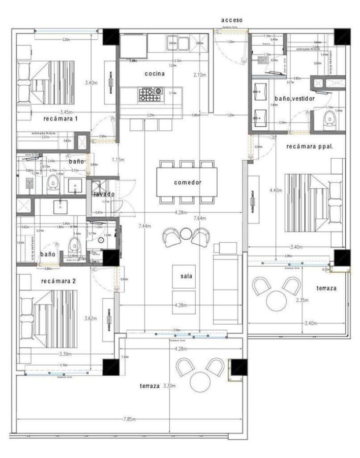 Ground Floor 3BR Furnished Condo for Rent in Vista Vela Phase 3 – El Tezal