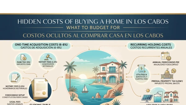 Costos Ocultos al Comprar Casa en Los Cabos: Guía de Presupuesto 2026