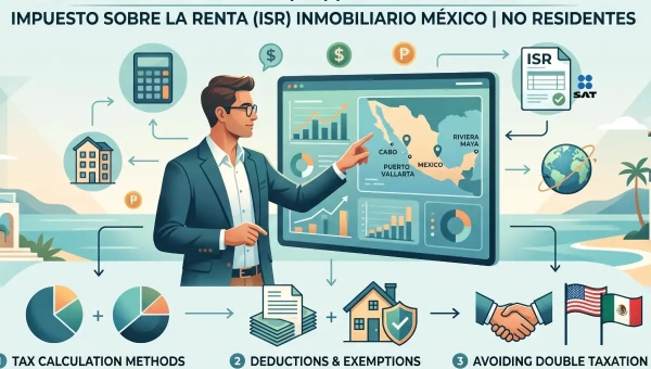 Guía 2026: Impuesto Sobre la Renta (ISR) por Venta de Inmuebles en México para No Residentes