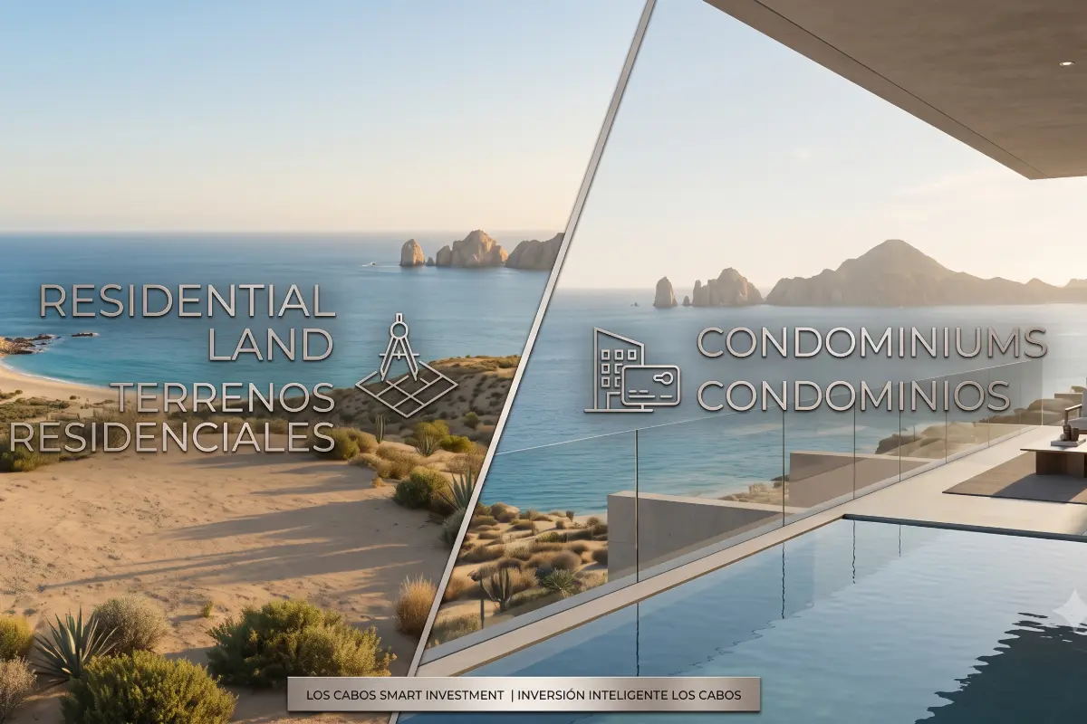 Los Cabos Real Estate: Lots vs. Condos – Maximize Your ROI!