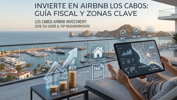 Airbnb en Los Cabos: Regulaciones Fiscales y Las Mejores Zonas para Invertir (Guía 2026)