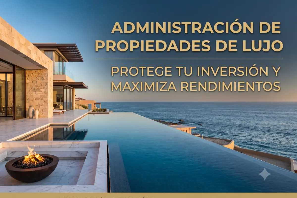Guía Definitiva de Administración de Propiedades de Lujo en Cabo San Lucas: Maximiza tu Rendimiento Neto y Protege tu Patrimonio Costero
